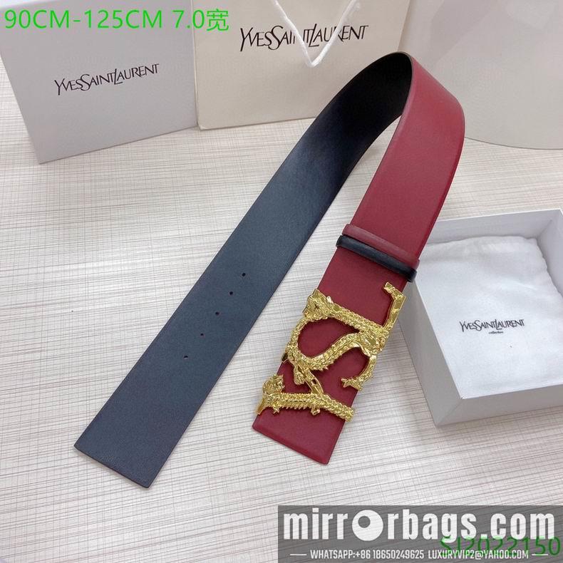 Replica YSL Belt 70mmX90-125cm 7D04