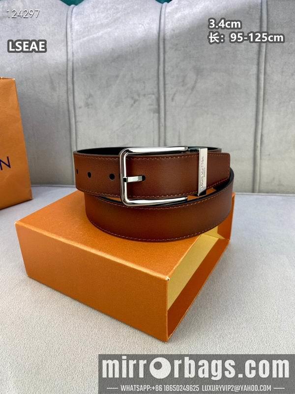 Replica LV belt 34mmX95-125cm 8L26