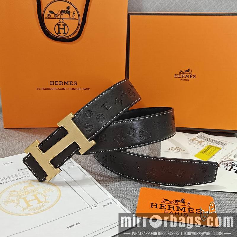 Replica Hermes belt 38mmX90-125cm lb03