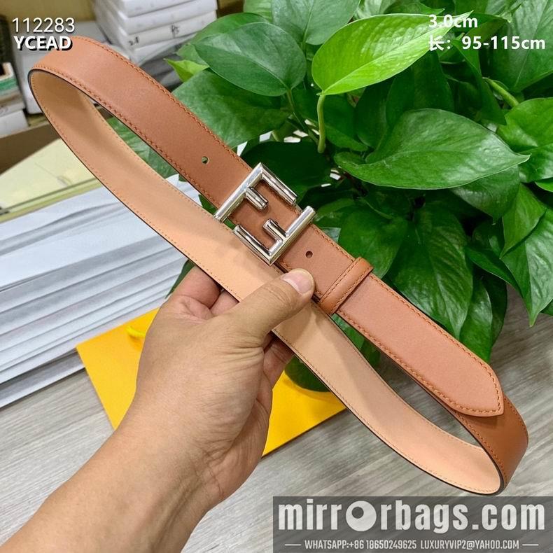 Replica Fendi Belt 30mmX95-115cm 8L08