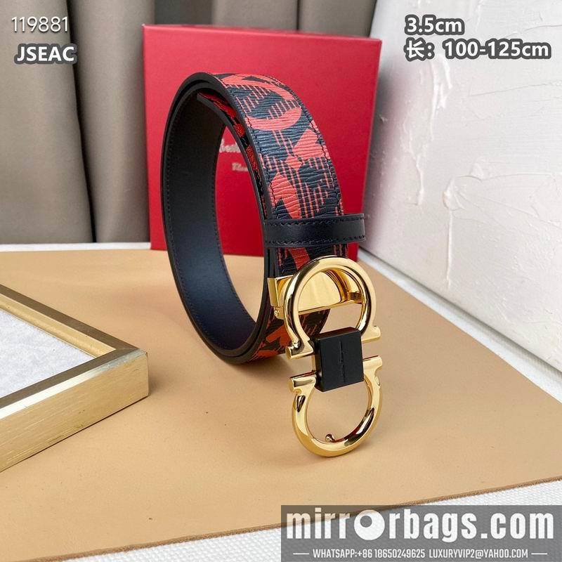 Replica Ferragamo belt 35mmX100-125cm 8L072010