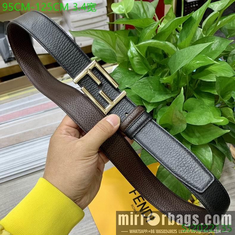 Replica Fendi Belt 34mmX95-125cm 7D04