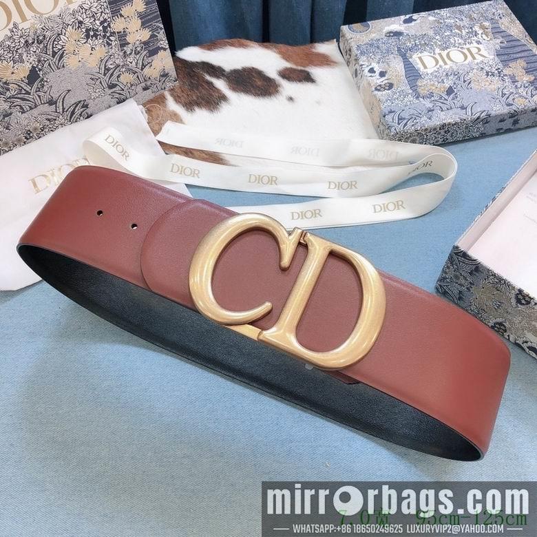 Replica Dior Belt 70mmX95-125cm 7d10