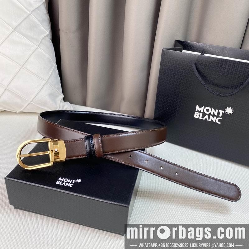 Replica Montblanc belt 35mmX95-125cm 7D05