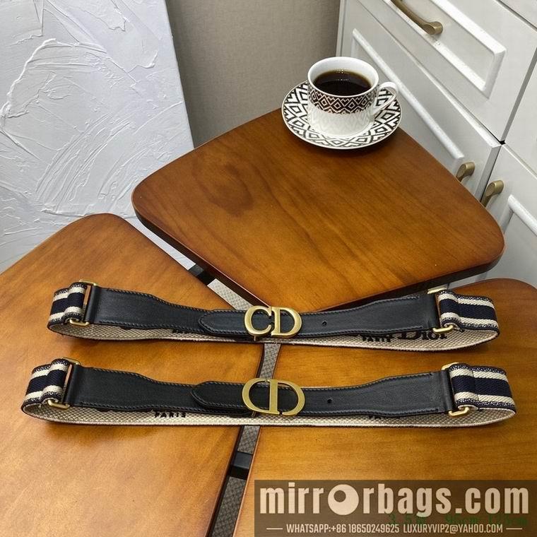 Replica Dior belt 35mmX95-125cm 7D02
