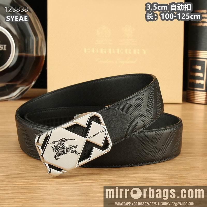 Replica Burberry belt 35mmX100-125cm 8L79