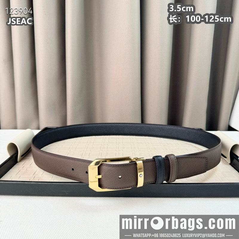 Replica Montblanc belt 35mmX100-125cm 8L24