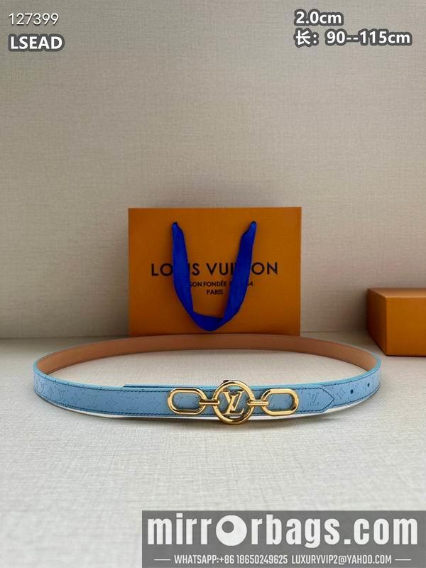 Replica LV belt 20mmX90-115cm 8L10