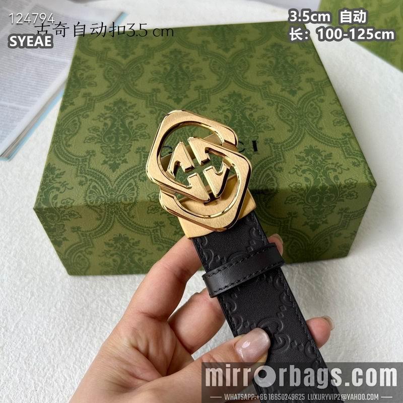 Replica Gucci belt 35mmX100-125cm 8L15