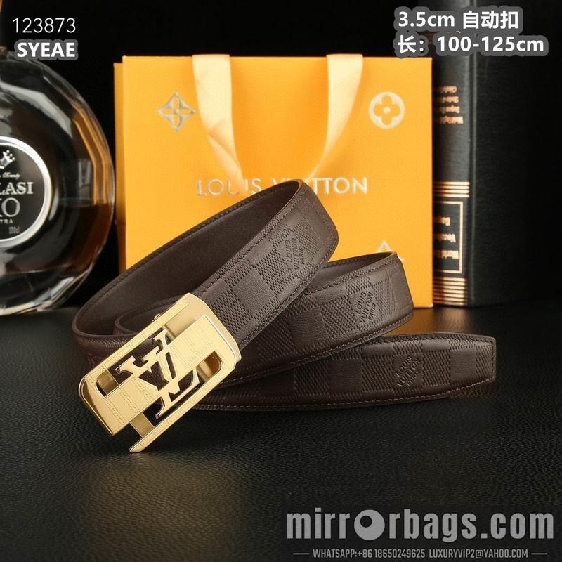 Replica LV belt 35mmX100-125cm 8L51