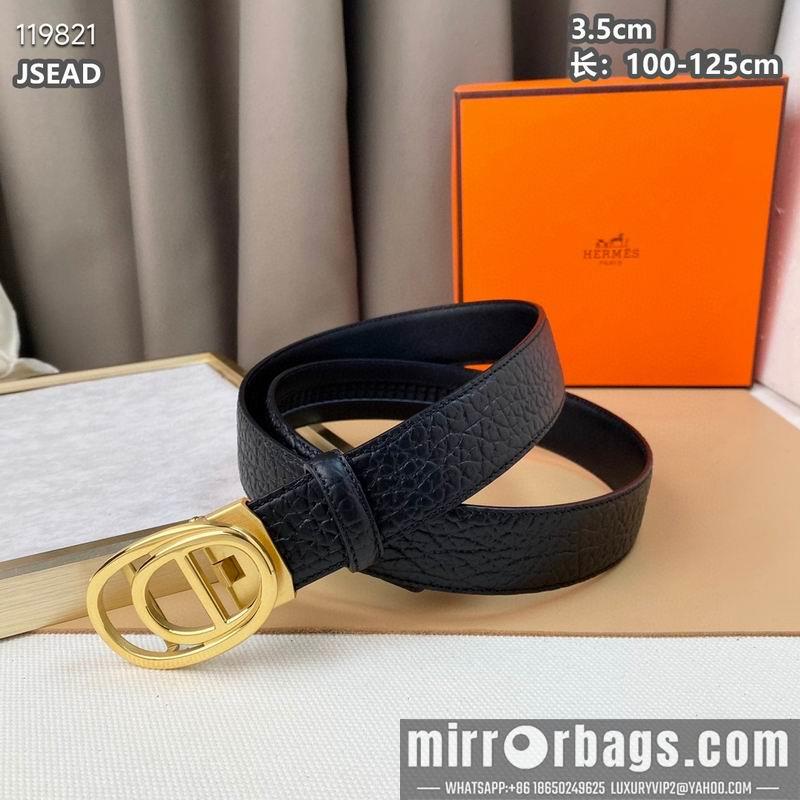 Replica Hermes belt 自动带35mmX100-125cm 8L040803