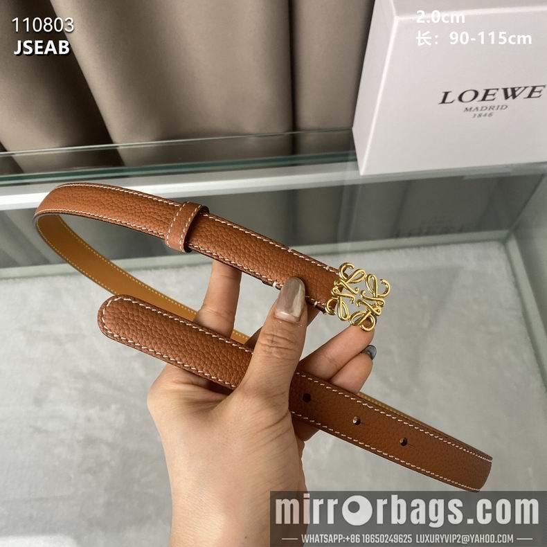 Replica Loewe Belt 20mmX90-110cm 8L01