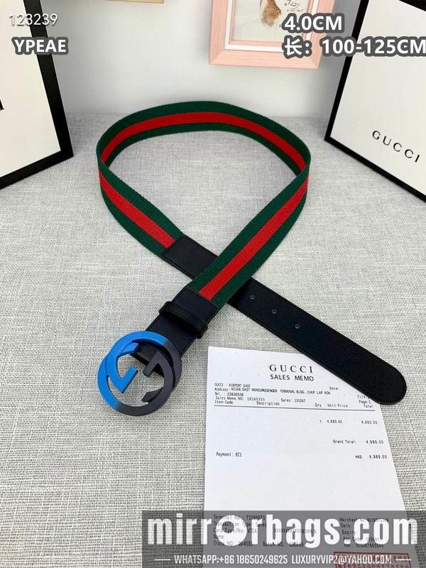 Replica Gucci belt 40mmX100-125cm 8L135