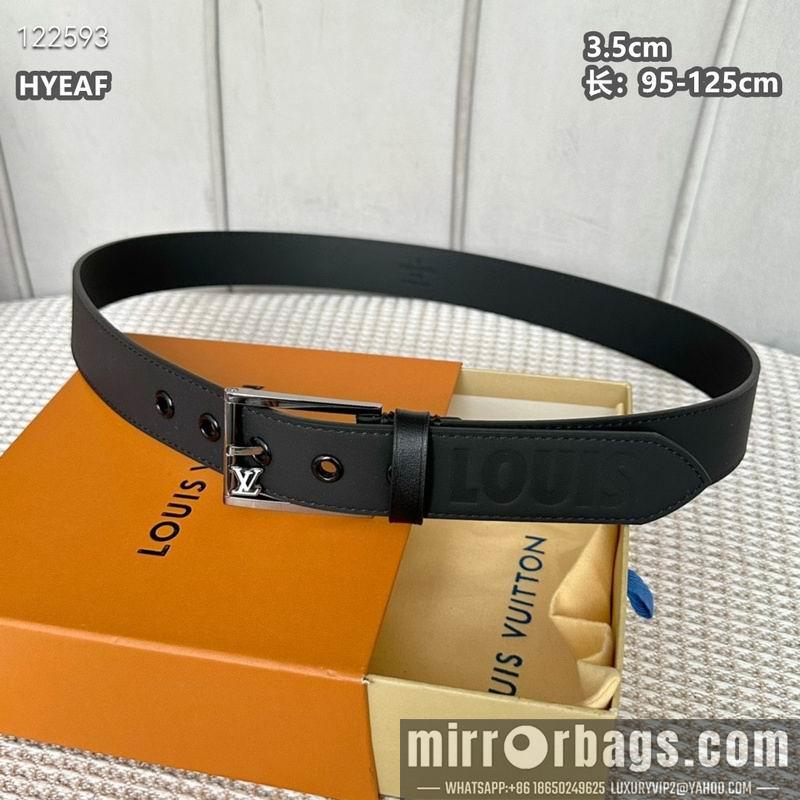 Replica LV belt 35mmX95-125cm 8L36
