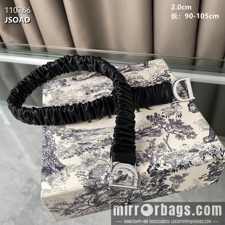 Replica Dior Belt 20mmX90-105cm 8L02