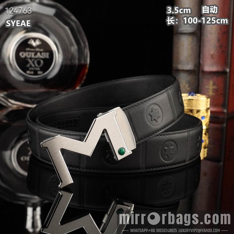 Replica Montlanc belt 35mmX100-125cm 8L41