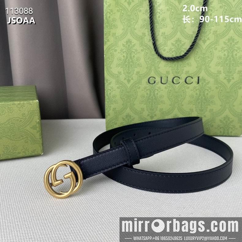 Replica Gucci belt 20mmX95-115cm 8L05
