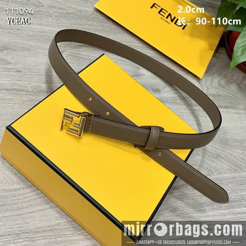 Replica Fendi Belt 20mmX90-110cm 8L01