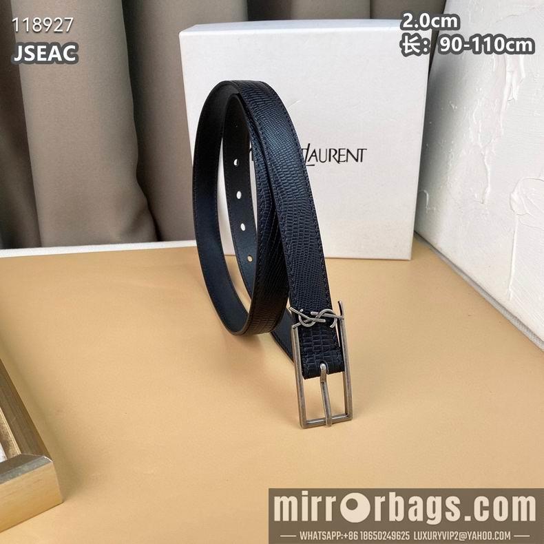 Replica YSL belt 20mmX90-110cm 8L010704
