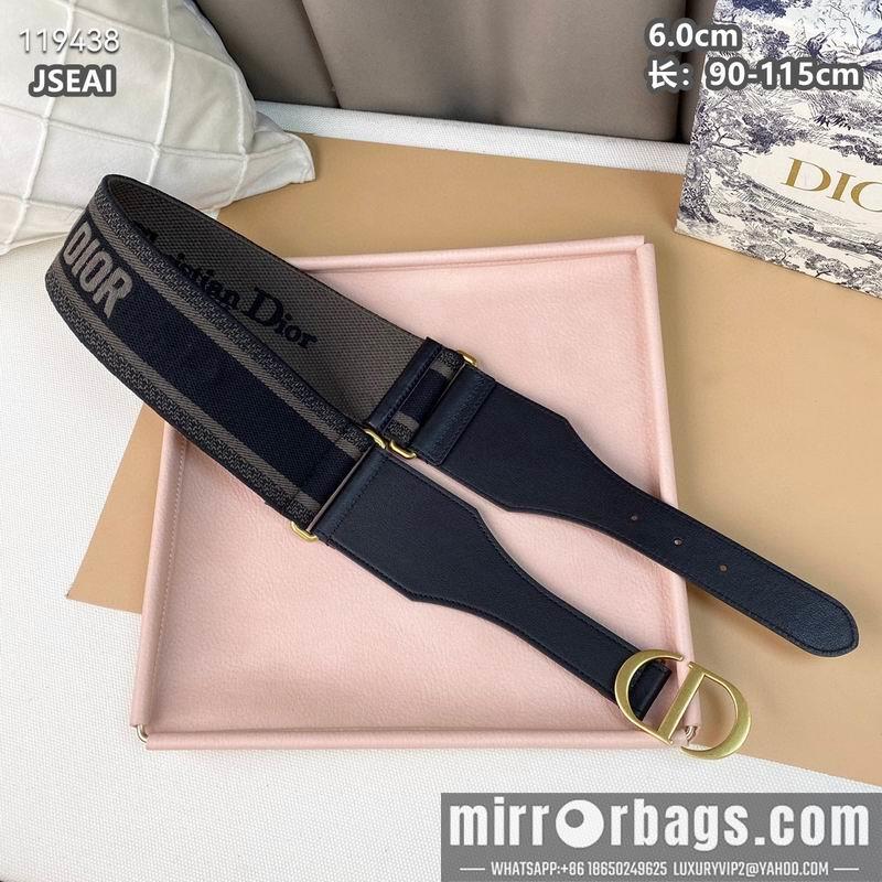 Replica Dior belt 60mmX90-115cm 8L040801