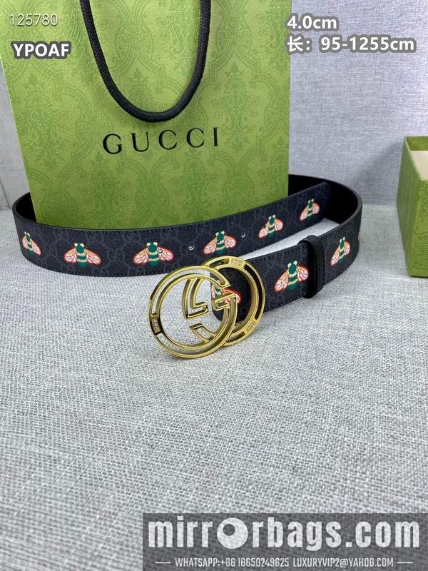 Replica Gucci belt 40mmX95-125cm 8L76