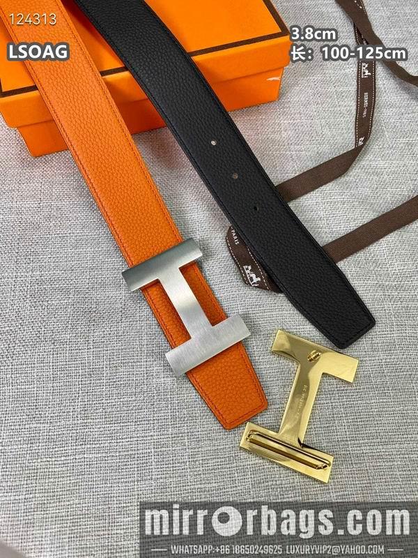Replica Hermes belt 38mmX100-125cm 8L04