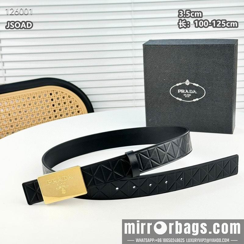 Replica Prada belt 35mmX100-125cm 8L37