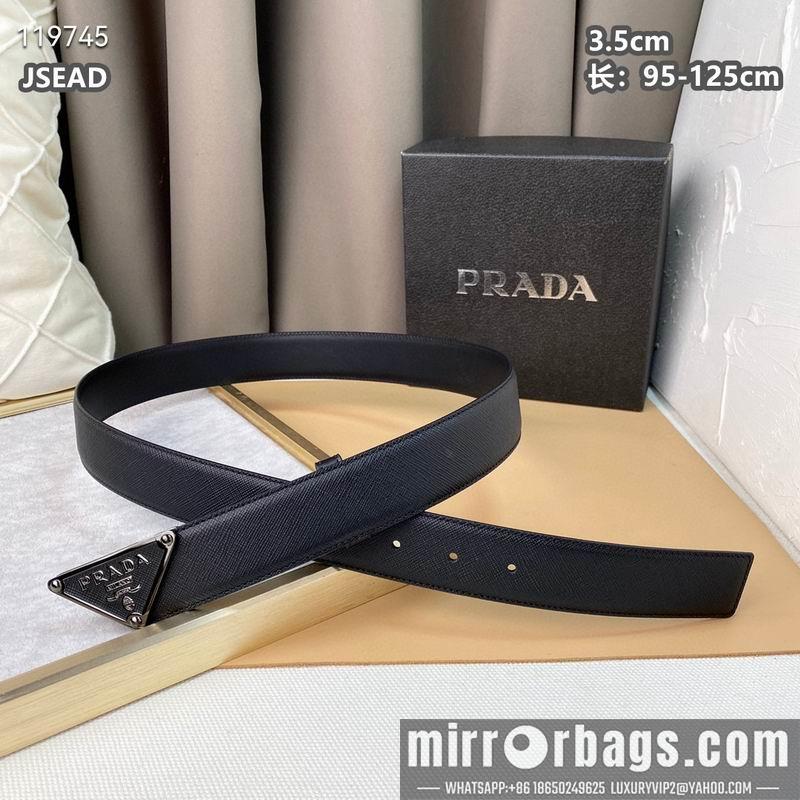 Replica Prada belt 35mmX95-125CM 8L16