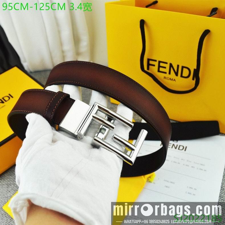 Replica Fendi Belt 34mmX95-125cm 7D08
