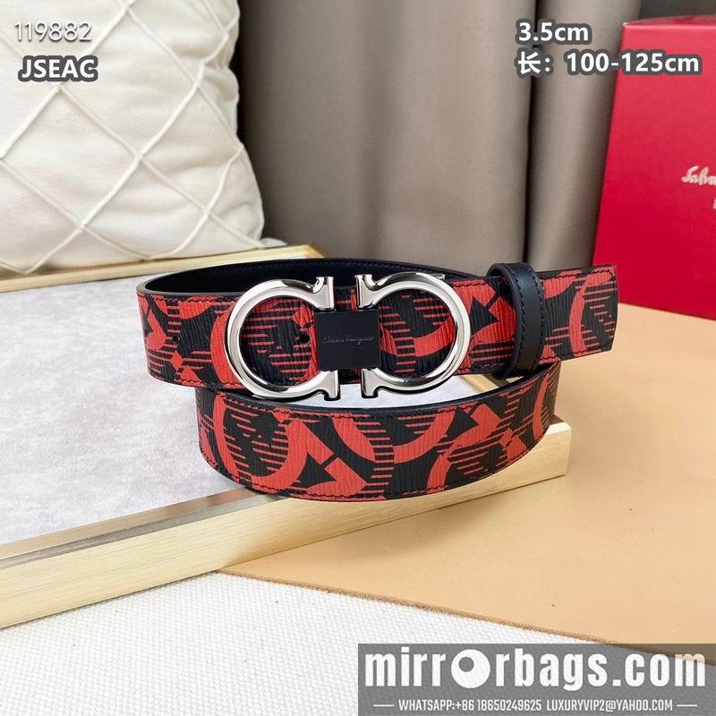 Replica Ferragamo belt 35mmX100-125cm 8L072010