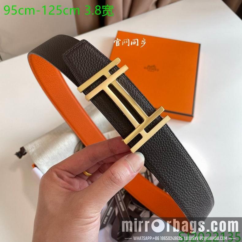 Replica Hermes Belt 38mmX95-125cm 7D121