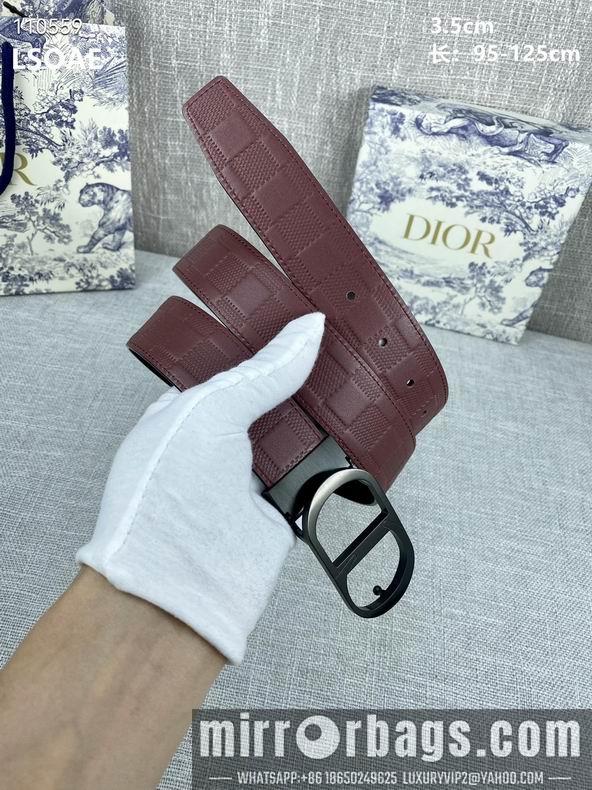 Replica Dior Belt 35mm 95-125cm 8L08