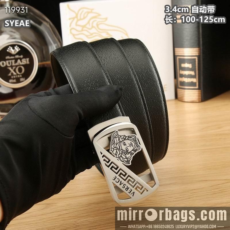 Replica Versace belt 自动带 34mmX100-125cm 8L072001