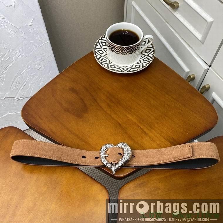 Replica YSL Belt 30mmX95-110CM 7D09