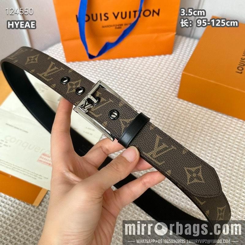Replica LV belt 35mmX95-125cm 8L26