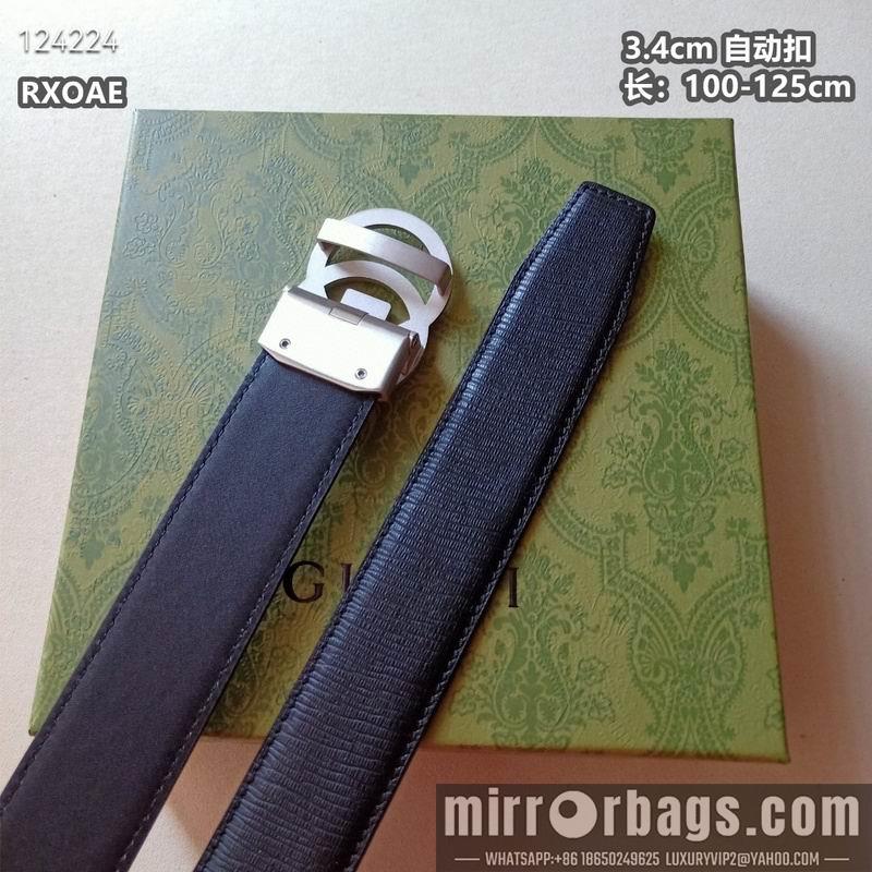 Replica Gucci belt 34mmX100-125cm 8L22