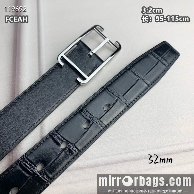 Replica Hermes belt 32mmX95-125cm 8L040804