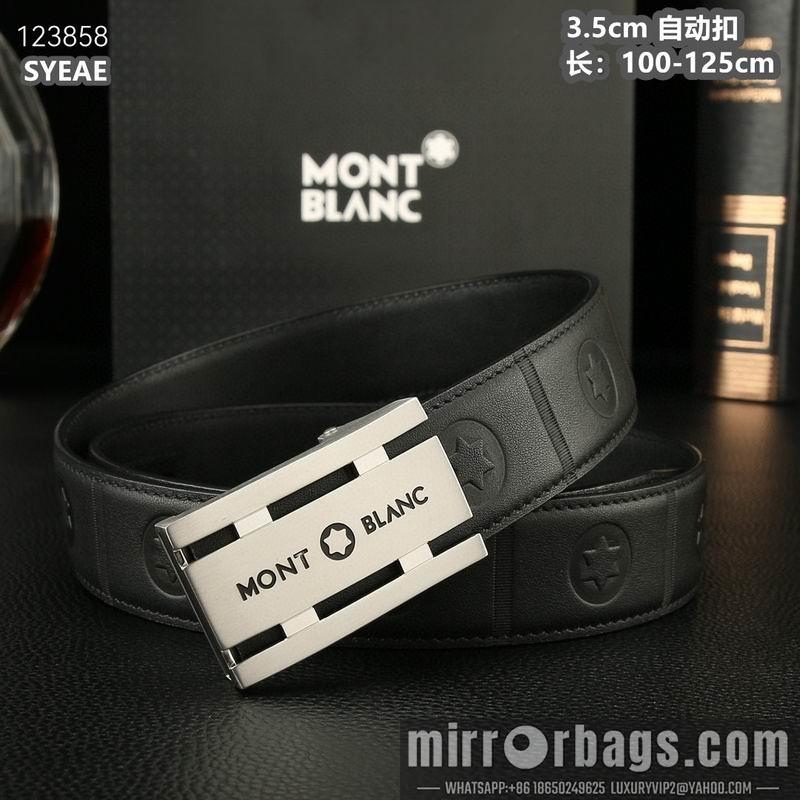 Replica Montlanc belt 35mmX100-125cm 8L52