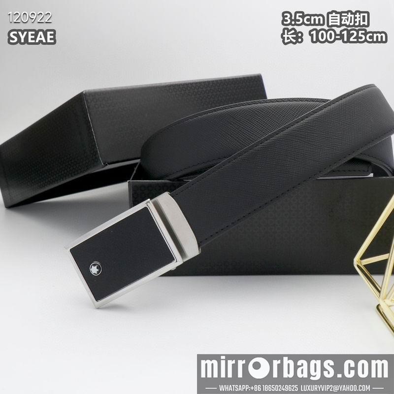 Replica Montblanc belt 自动扣 35mmX100-125cm 8L072009
