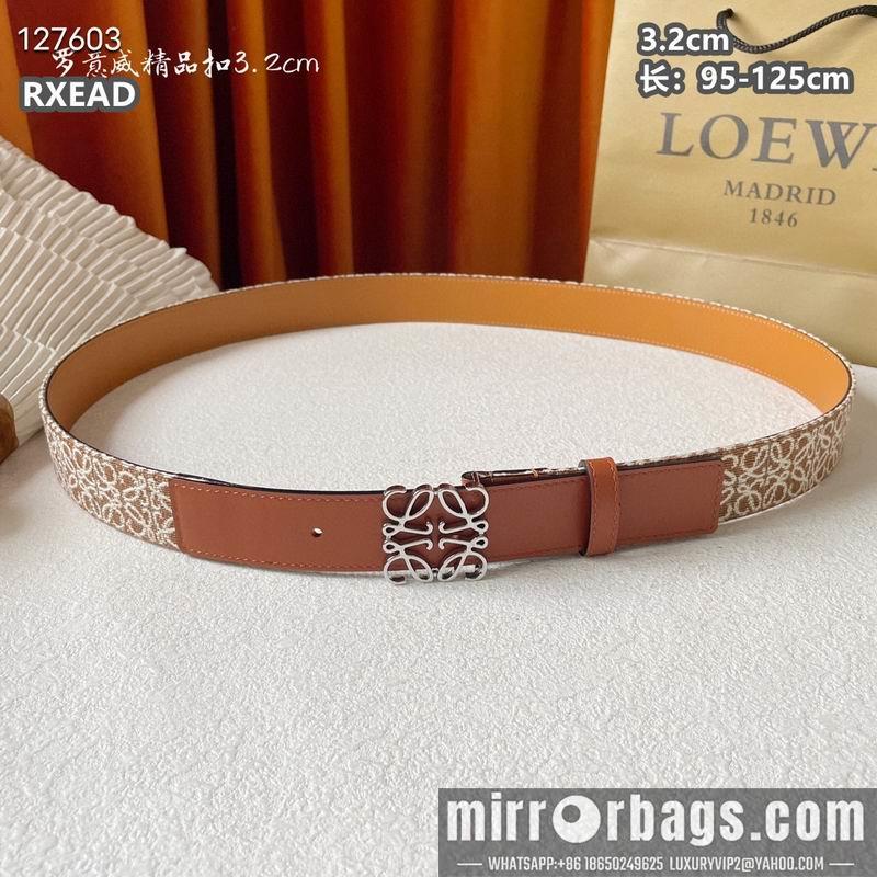 Replica Loewe belt 32mmX95-125cm 8L05
