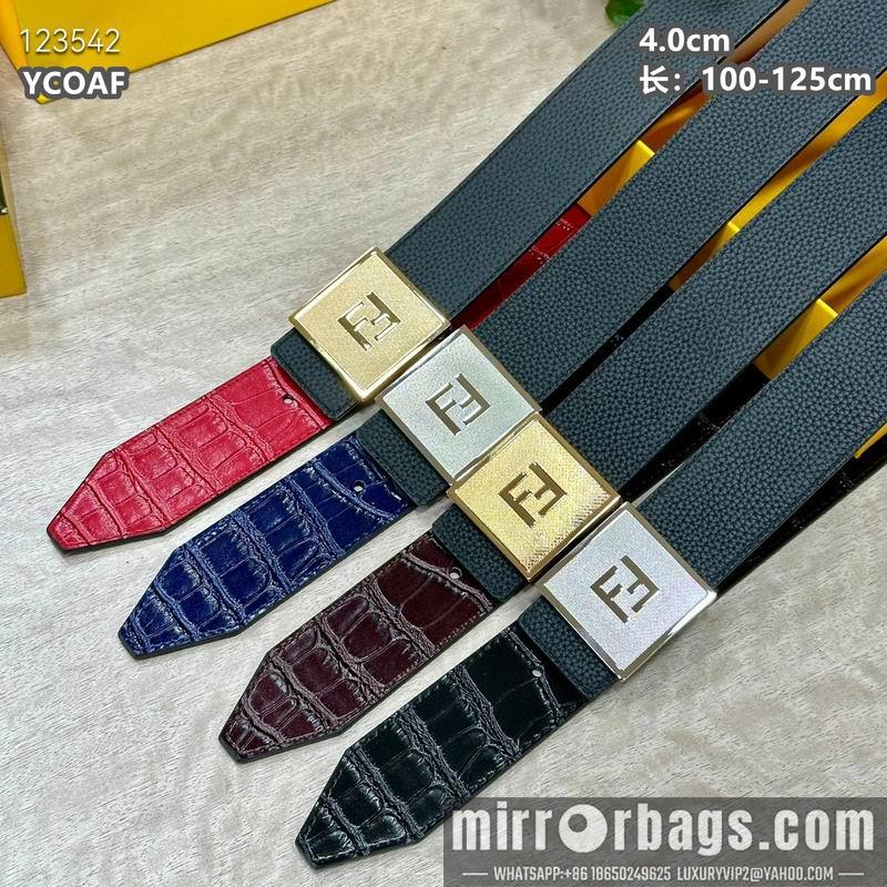 Replica Fendi belt 40mmX100-125cm  8L30