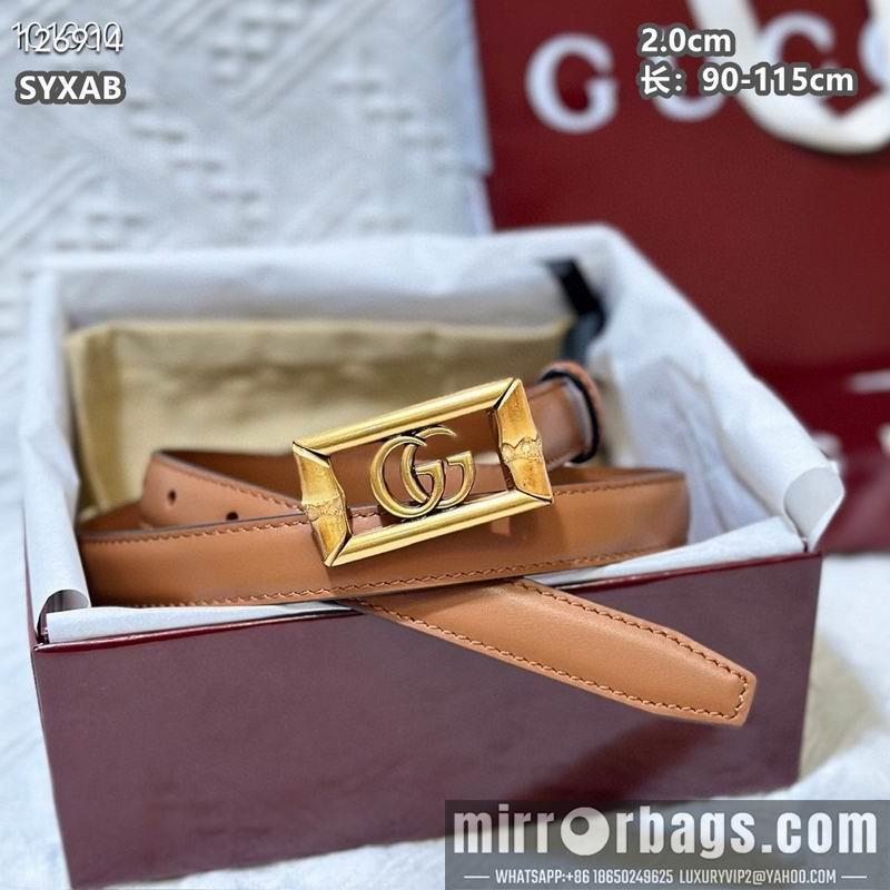 Replica Gucci belt 20mmX90-115cm 8L25