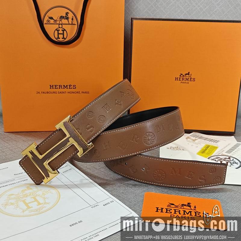 Replica Hermes belt 38mmX90-125cm lb04
