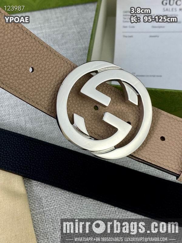 Replica Gucci belt 38mmX95-125cm 8L10