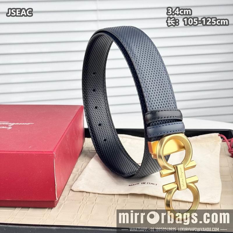 Replica Ferragamo belt 34mmX105-125cm 8L15