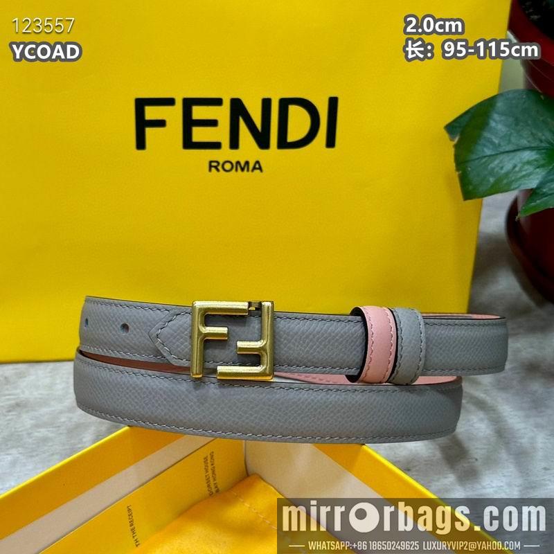 Replica Fendi belt 20mmX95-115cm 8L16