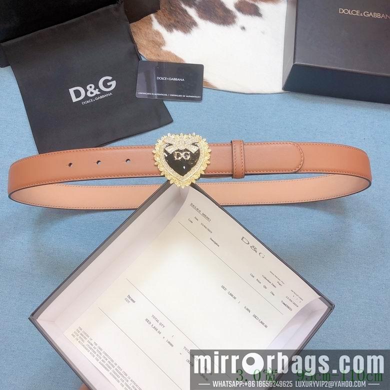 Replica DG Belt 30mmX95-110CM 7D19