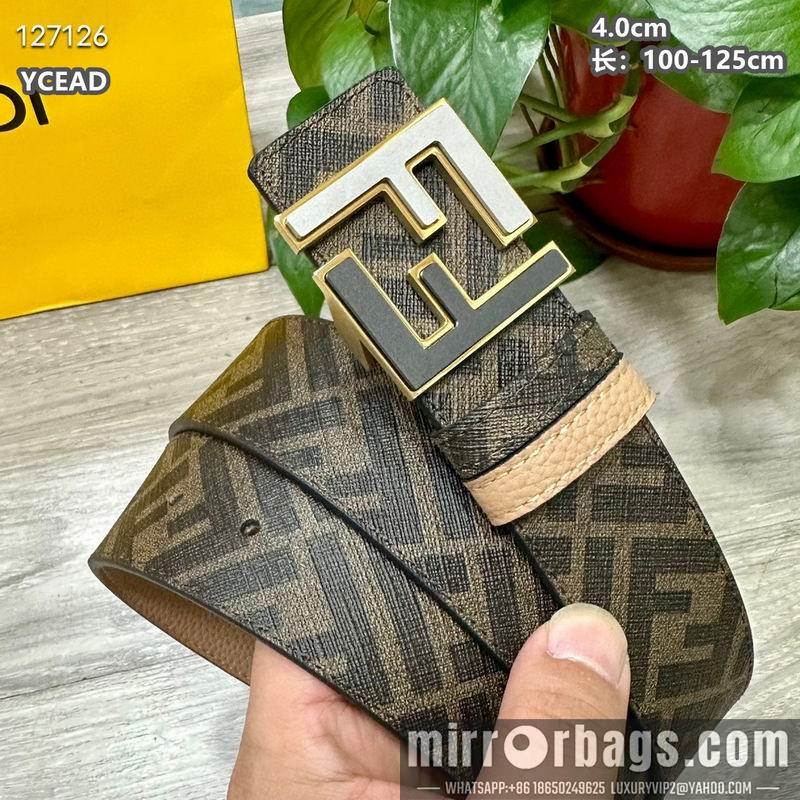Replica Fendi belt 40mmX100-125cm 8L133