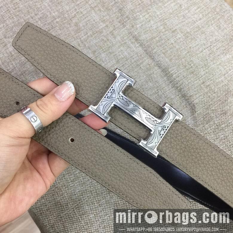 Replica Hermes Belt 32mmX95-110cm 7D09