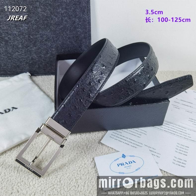 Replica Prada belt 35mmX100-125cm 8L07